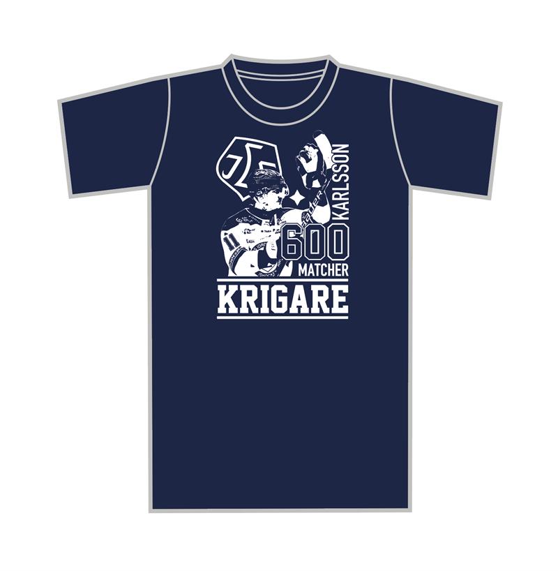 T-shirt vuxen #11 Karlsson 600 matcher