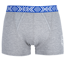 Boxershorts grå-svart 2-pack