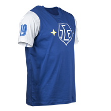 T-shirt herr royalblå sköld 1919